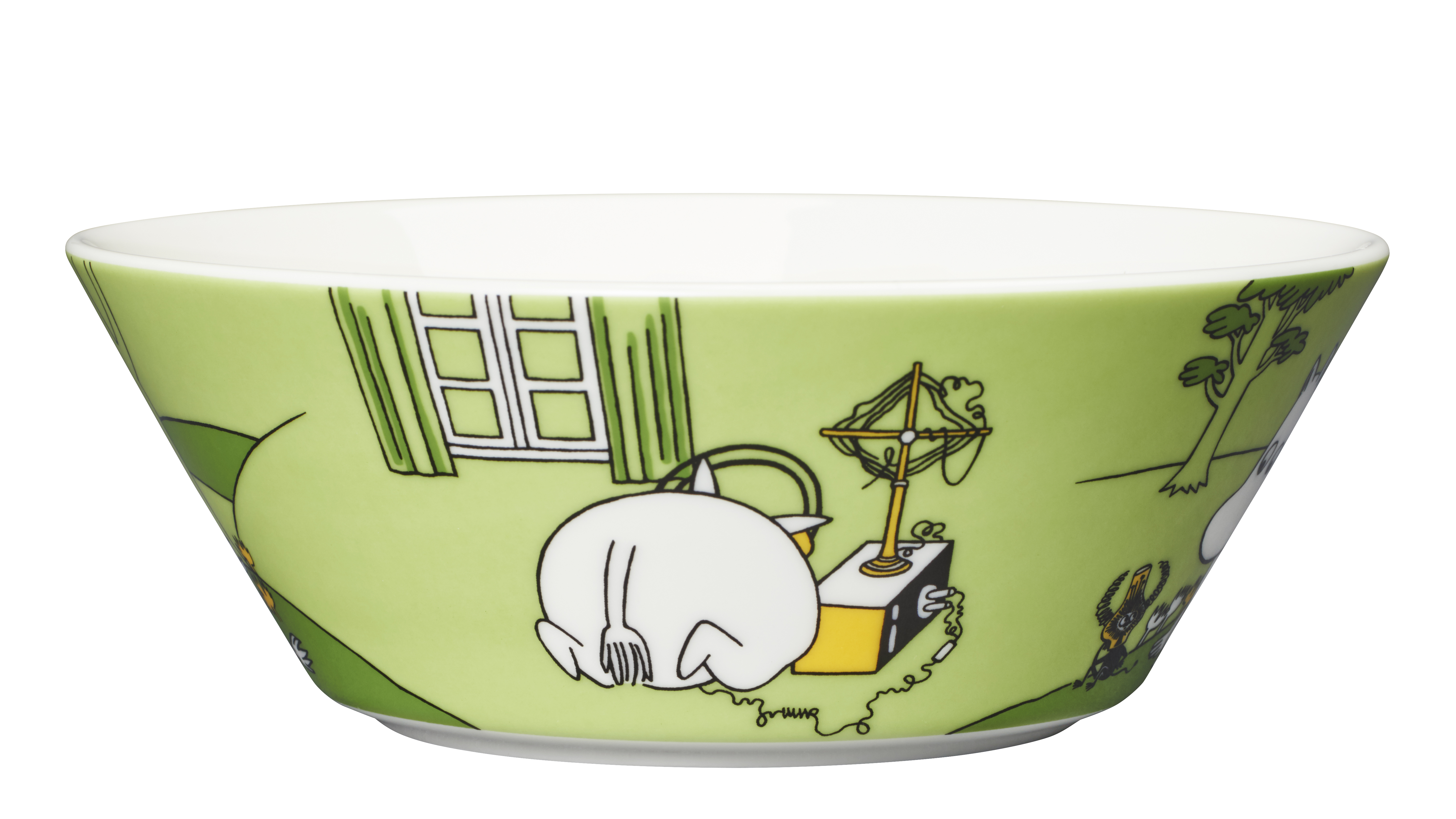 Moominbowl15cmMoomintrollgrassgreen2