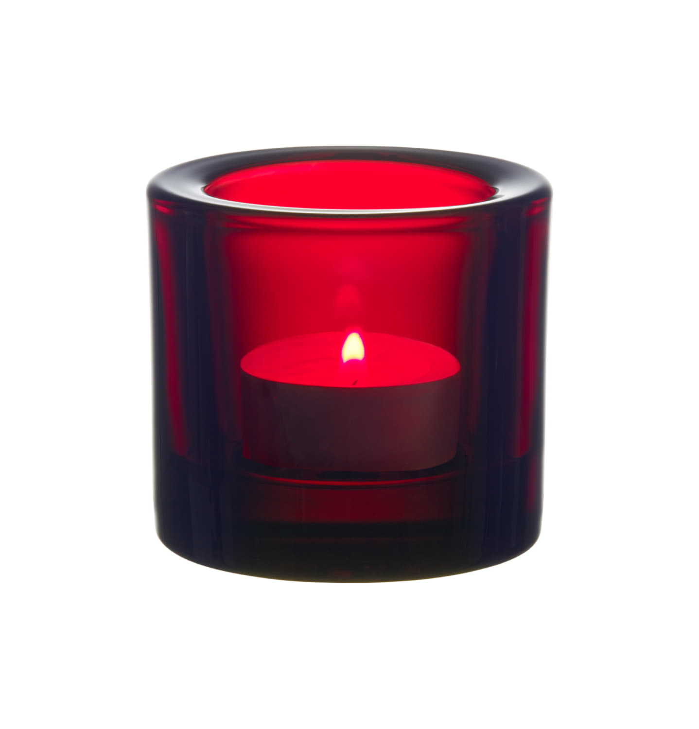Kivi votive 60 mm cranberry