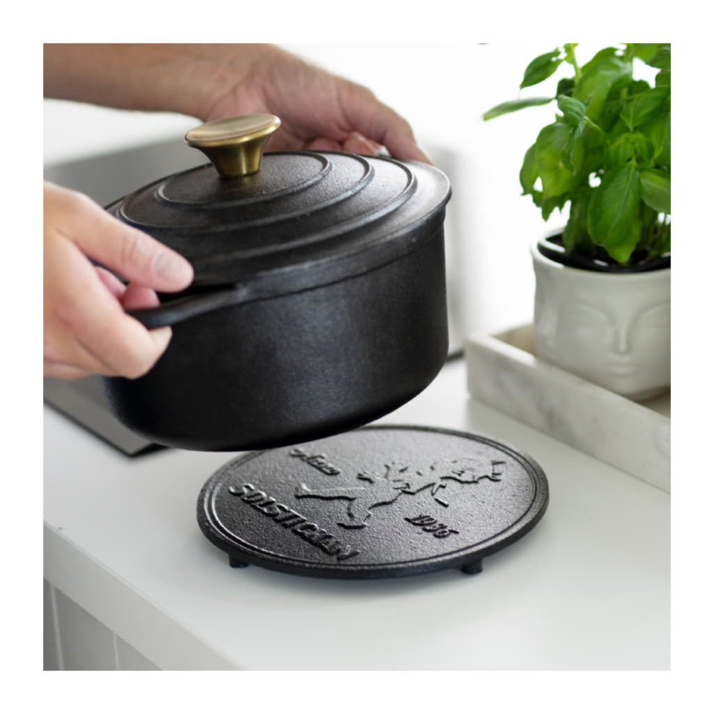 Miljö grytunderlägg